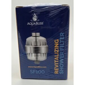 AquaBliss SF100 Revitalizing Shower Filter High Output Chrome New Sealed